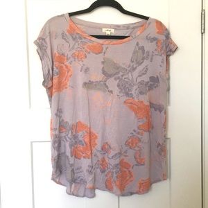 Wilfred Chiba Flower Open Back T-shirt